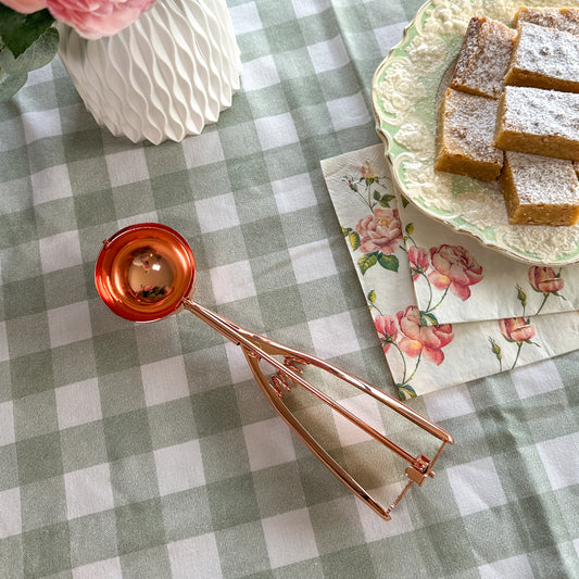 Single Large Rose Gold Cookie Scoop