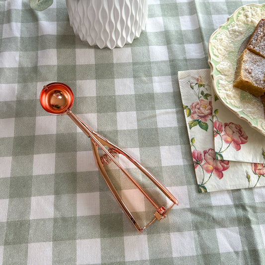 Single Small Rose Gold Cookie Scoop