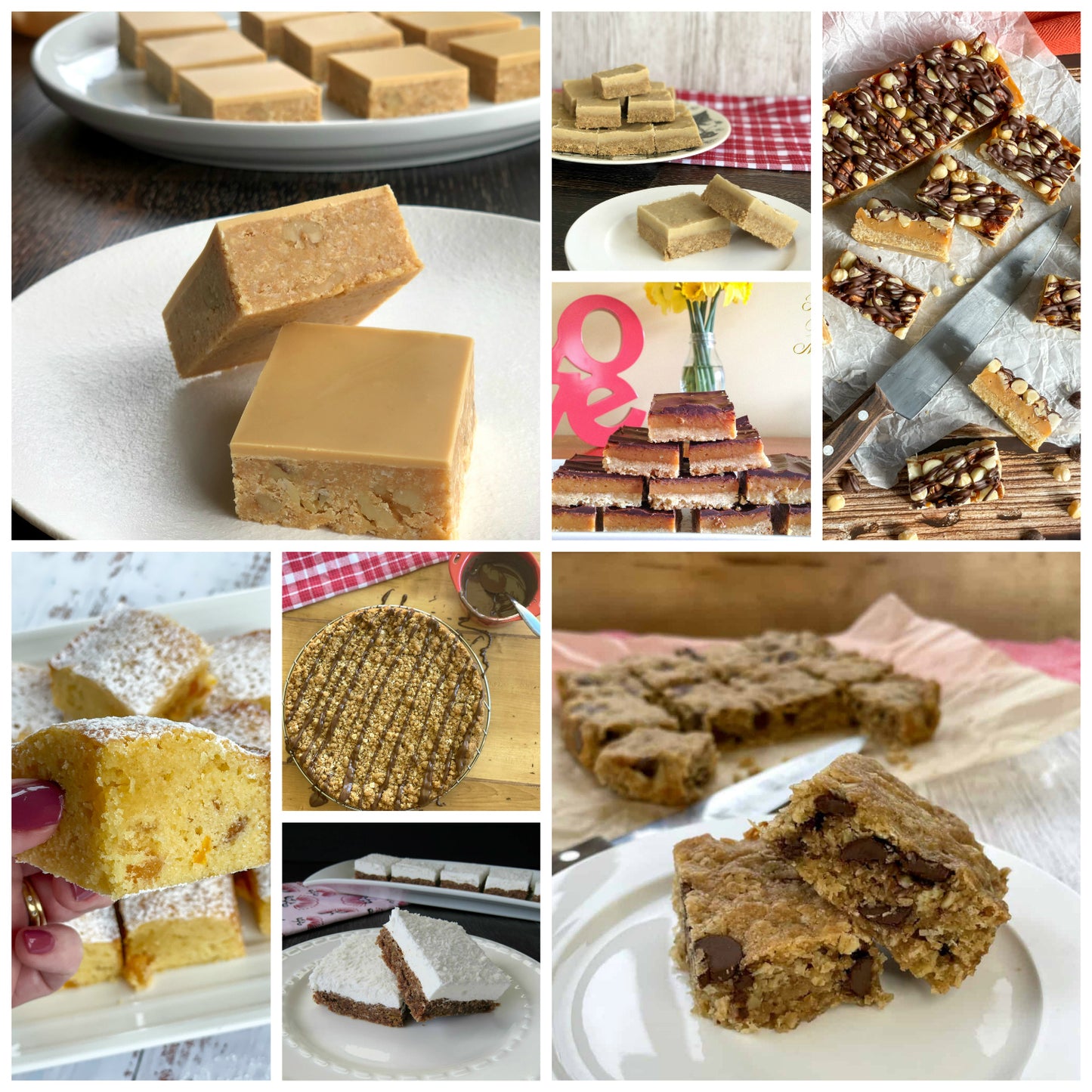 No Bake Slices & Brownies - 2 eBook Bundle